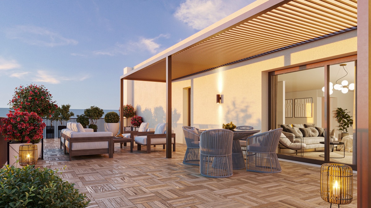 illustration terrasse le clos de ceres 1